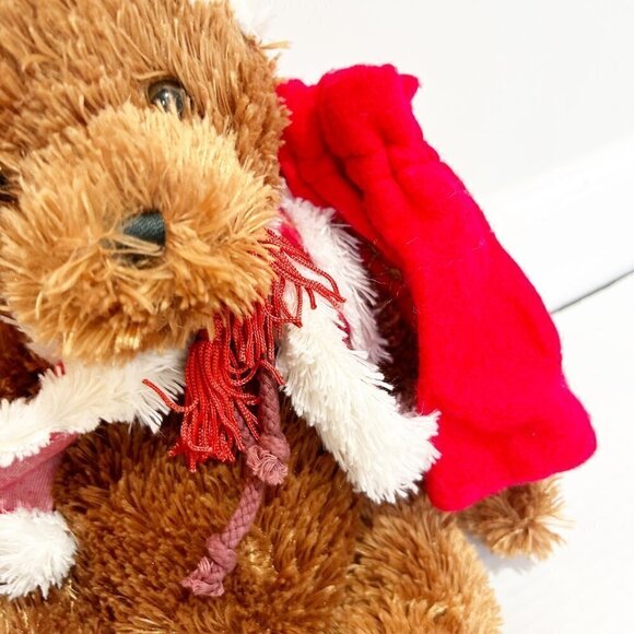 🌷 sale* Frango Christmas Bear 2006 Santa Macy’s The Bon Marche Collectible - Picture 5 of 11